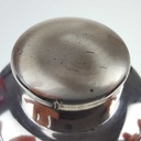 [458168939] Shaker mundgeblasen 20,2 cm Craquele Glas gebraucht - gut Bild 3