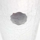 [458168939] Shaker mundgeblasen 20,2 cm Craquele Glas gebraucht - gut Bild 4