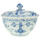 [458168940] Zuckerdose klein Royal Copenhagen Musselmalet Halbspitze gebraucht - sehr gut Bild 2