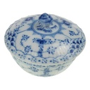 [458168940] Zuckerdose klein Royal Copenhagen Musselmalet Halbspitze gebraucht - sehr gut Bild 3