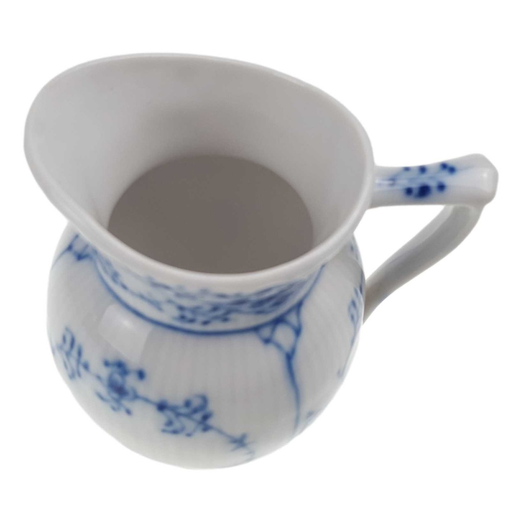 [458168942] Milchkännchen klein 0,1 L Royal Copenhagen Musselmalet Halbspitze gebraucht - sehr gut Bild 4