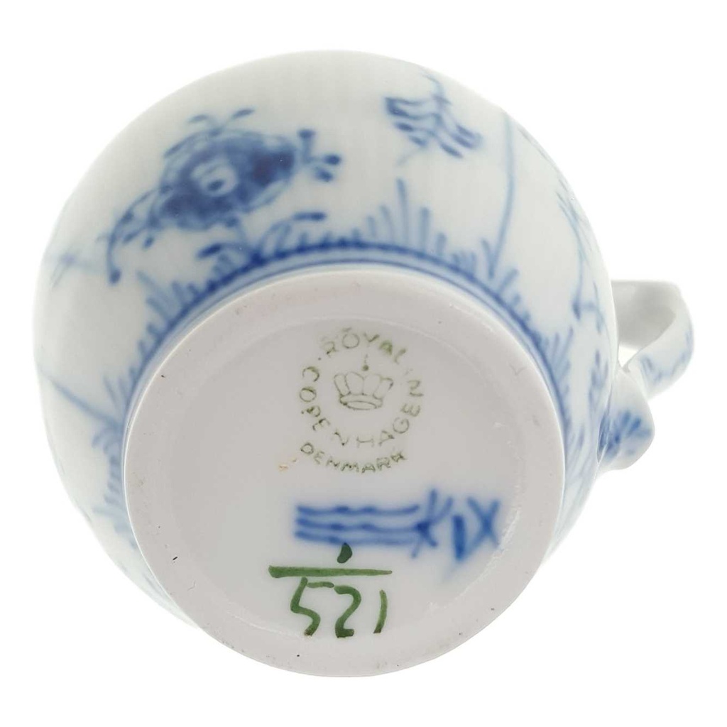 [458168942] Milchkännchen klein 0,1 L Royal Copenhagen Musselmalet Halbspitze gebraucht - sehr gut Bild 5