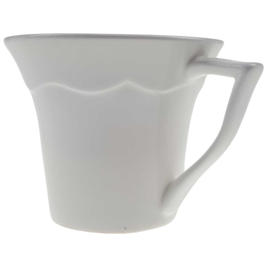 [458168943] Kaffeetasse 0,2 L Prima Tavola Cremeweiß Weiß gebraucht - gut Bild 2