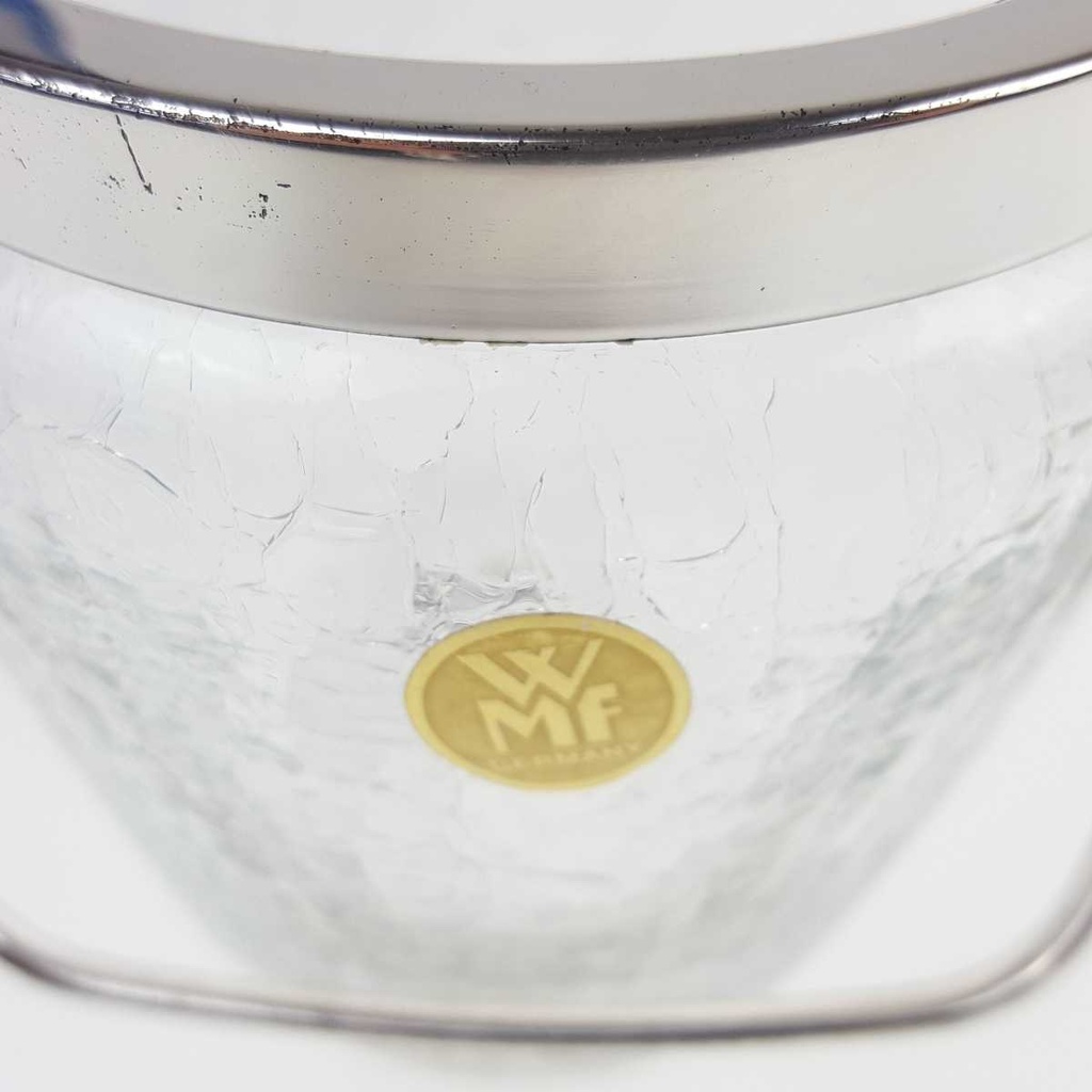 [458168946] Eiswürfelbehälter klein 0,5 L WMF Craquele Glas Transparent gebraucht - gut Bild 4