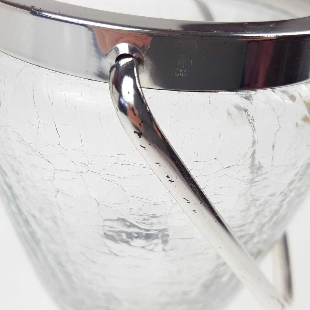 [458168946] Eiswürfelbehälter klein 0,5 L WMF Craquele Glas Transparent gebraucht - gut Bild 6