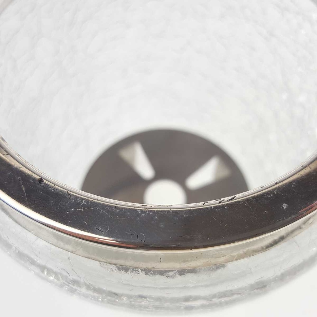 [458168947] Eiswürfelbehälter klein 0,5 L WMF Craquele Glas Transparent gebraucht - gut Bild 5