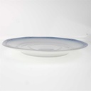 [458168948] Untertasse 17,4 cm Mitterteich Form 2040 Sissi Blau gebraucht - sehr gut Bild 4