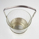 [458168949] Eiswürfelbehälter klein 0,5 L Craquele Glas Transparent gebraucht - akzeptabel Bild 8