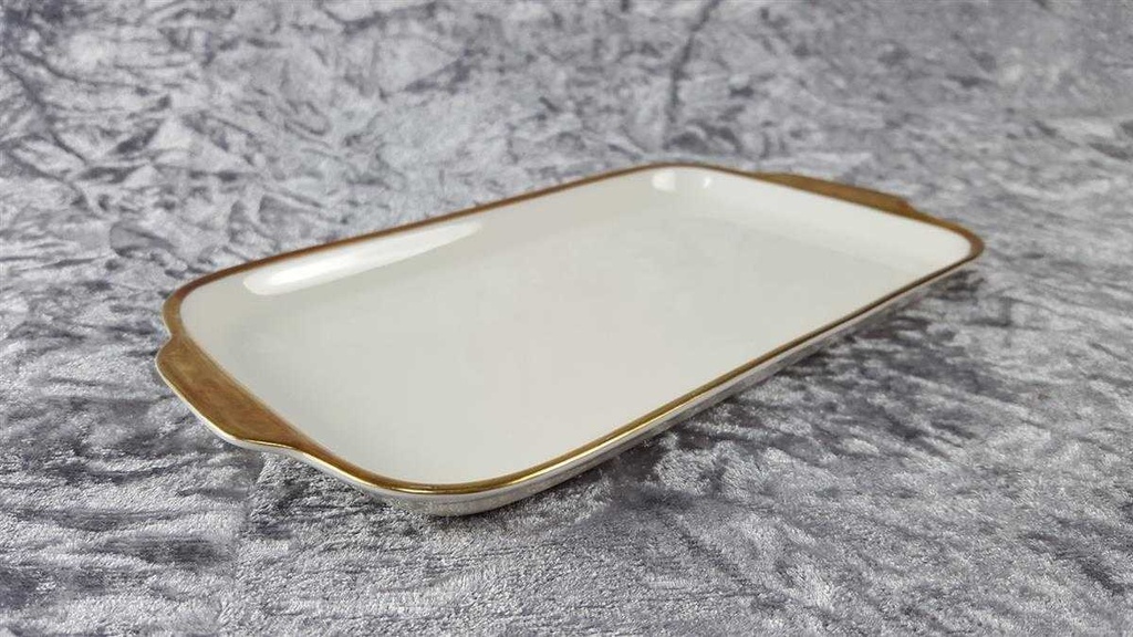 [45816895] Tablett für Milch und Zucker Goldrand Edelstein Bavaria 7540 Bild 3
