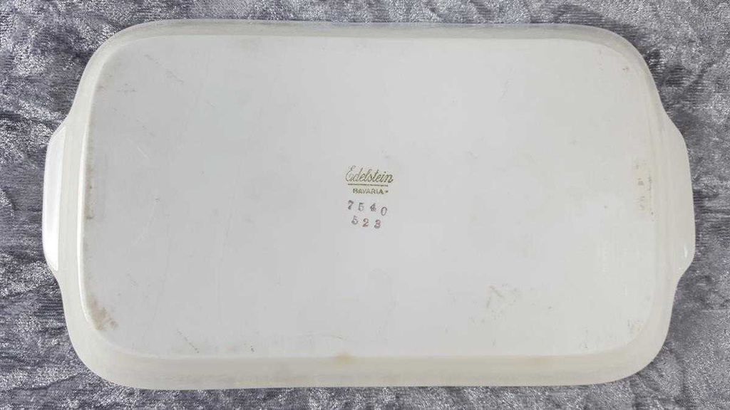 [45816895] Tablett für Milch und Zucker Goldrand Edelstein Bavaria 7540 Bild 5