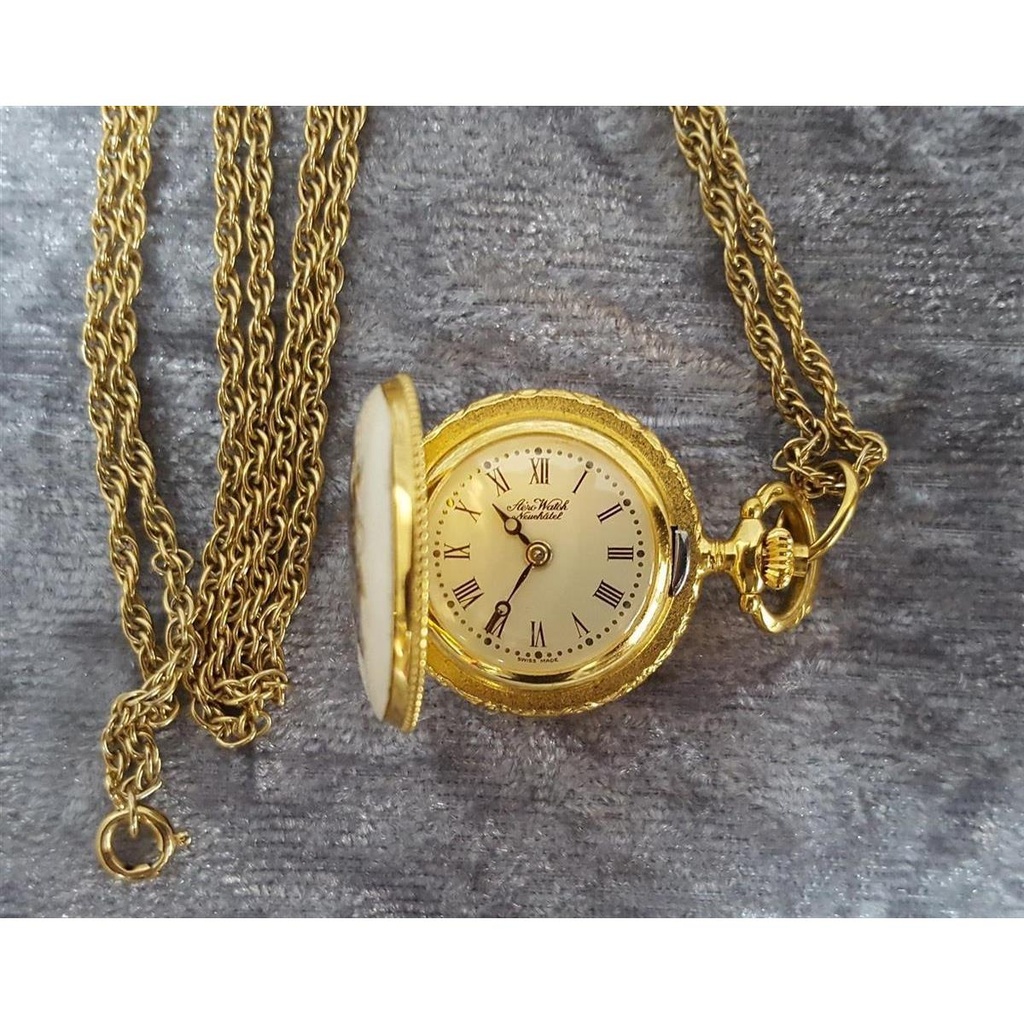 [2119305] Uhr Taschenuhr Kettenuhr Aero Watch Neuchatel gebraucht - sehr gut Bild 3