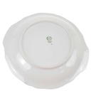 [458168989] Kuchenplatte mittelgroß Goldrand 30 cm Winterling Blumendekor Weiß gebraucht - gut Bild 3