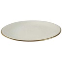 [45816899] Kuchenteller Goldrand 19,5 cm KPM Krister 0217 Elfenbein Beige gebraucht - sehr gut Bild 2