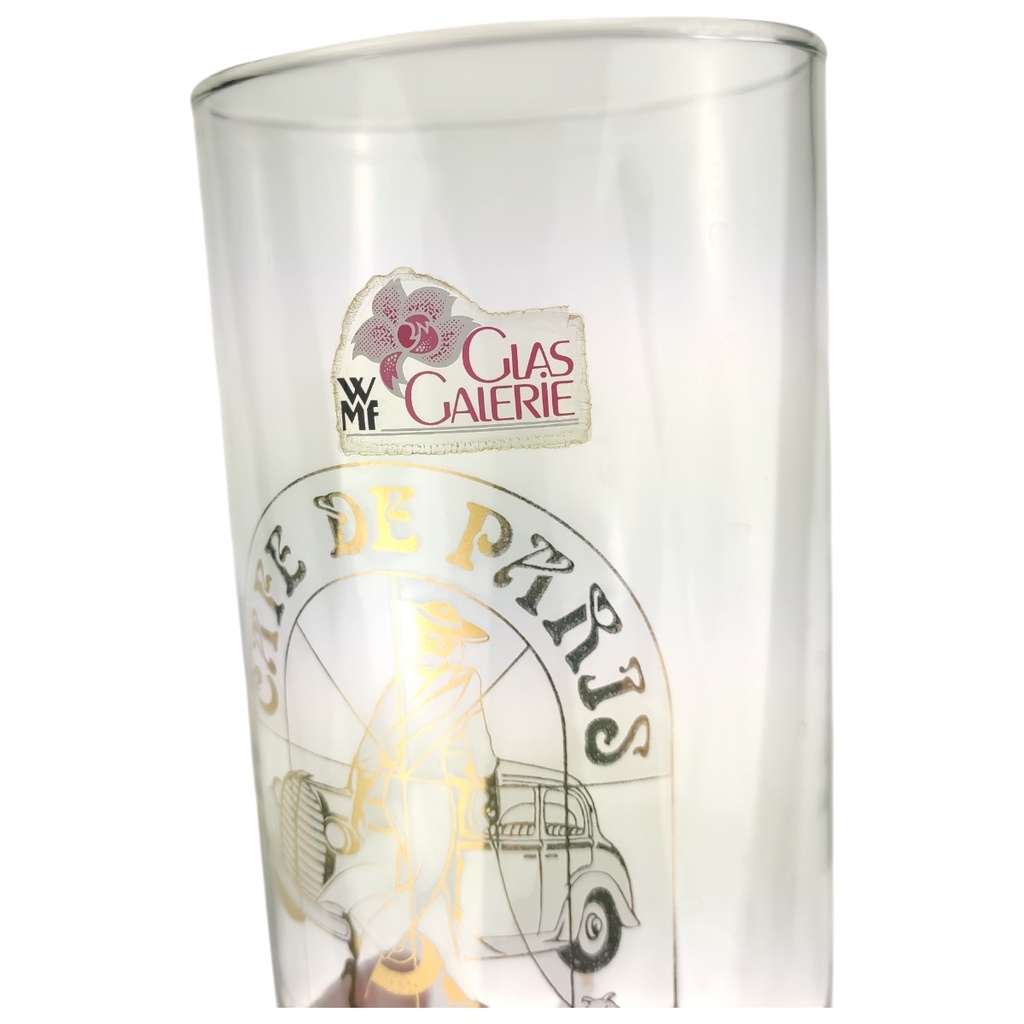 [458168991] Vorratsdose Golddekor 31 cm WMF Glas Galerie gebraucht - gut Bild 4