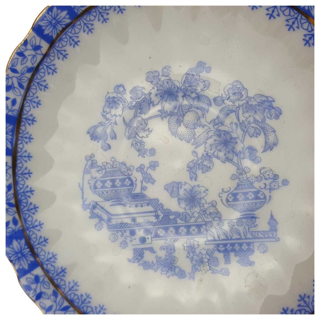 [458168995] Untertasse für Kaffee 14,3 cm China Blau gebraucht - gut Bild 2