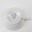[458168998] Teetasse groß Goldrand 0,2 L Winterling Blumendekor Weiß gebraucht - gut Bild 3