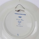 [458169002] Wandteller 27 cm Delfts Blauw Segelschiffe gebraucht - gut Bild 3