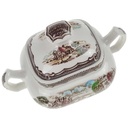 [458169003] Zuckerdose Wood & Sons England The Post House Bunt Historismus gebraucht - gut Bild 2