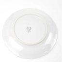 [458169006] Kuchenteller Goldrand Bavaria 19 cm Schaller Blumendekor Weiß gebraucht - gut Bild 3