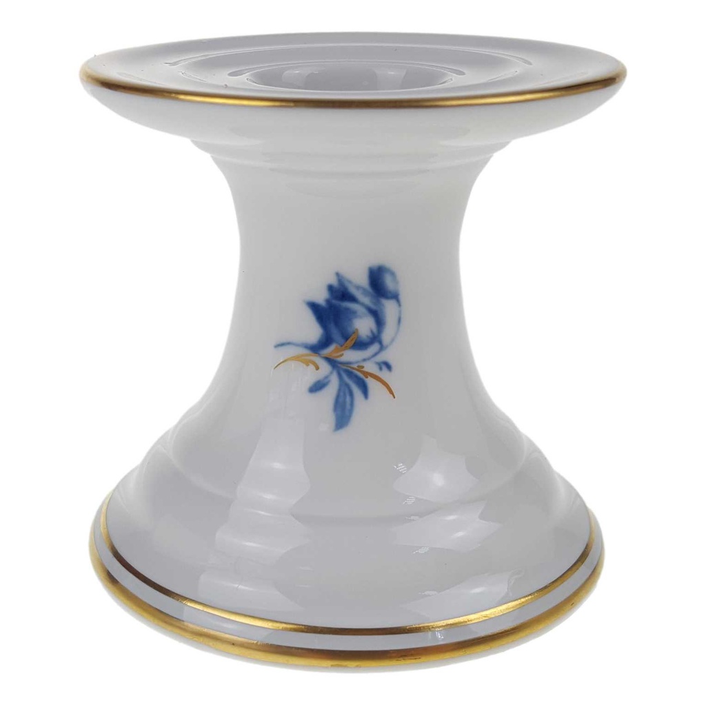 [458169008] Kerzenhalter klein Meissen Aquatinta Schmetterling Blume I. Wahl gebraucht - sehr gut Bild 3