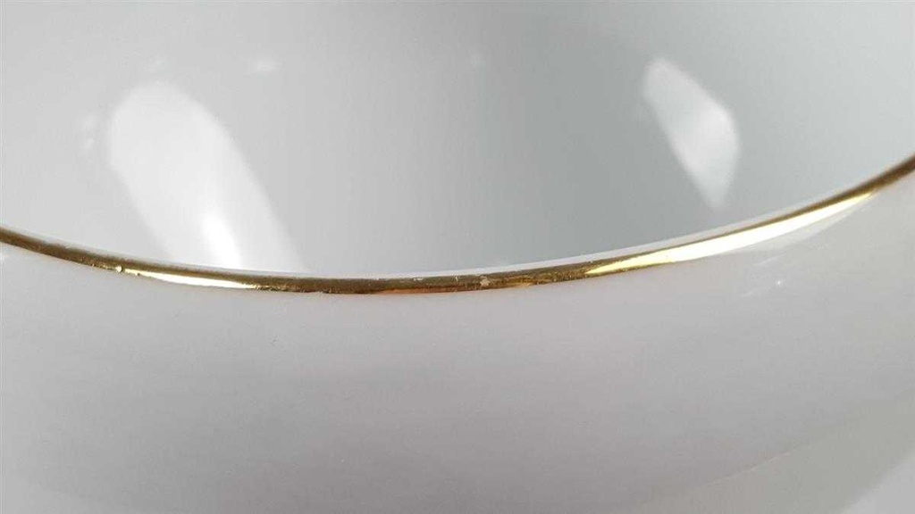 [45816901] Sauciere Goldrand 1tlg Thomas Porzellan Form Eva 1mm gebraucht - gut Bild 3