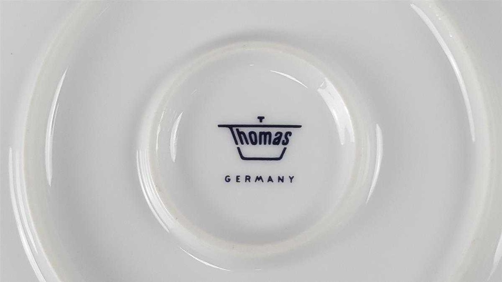 [45816901] Sauciere Goldrand 1tlg Thomas Porzellan Form Eva 1mm gebraucht - gut Bild 4