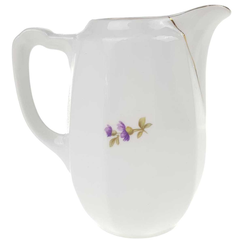 [458169024] Milchkännchen klein Golddekor Bavaria 0,3 L Waldershof Bunte Blumen gebraucht - gut Bild 2