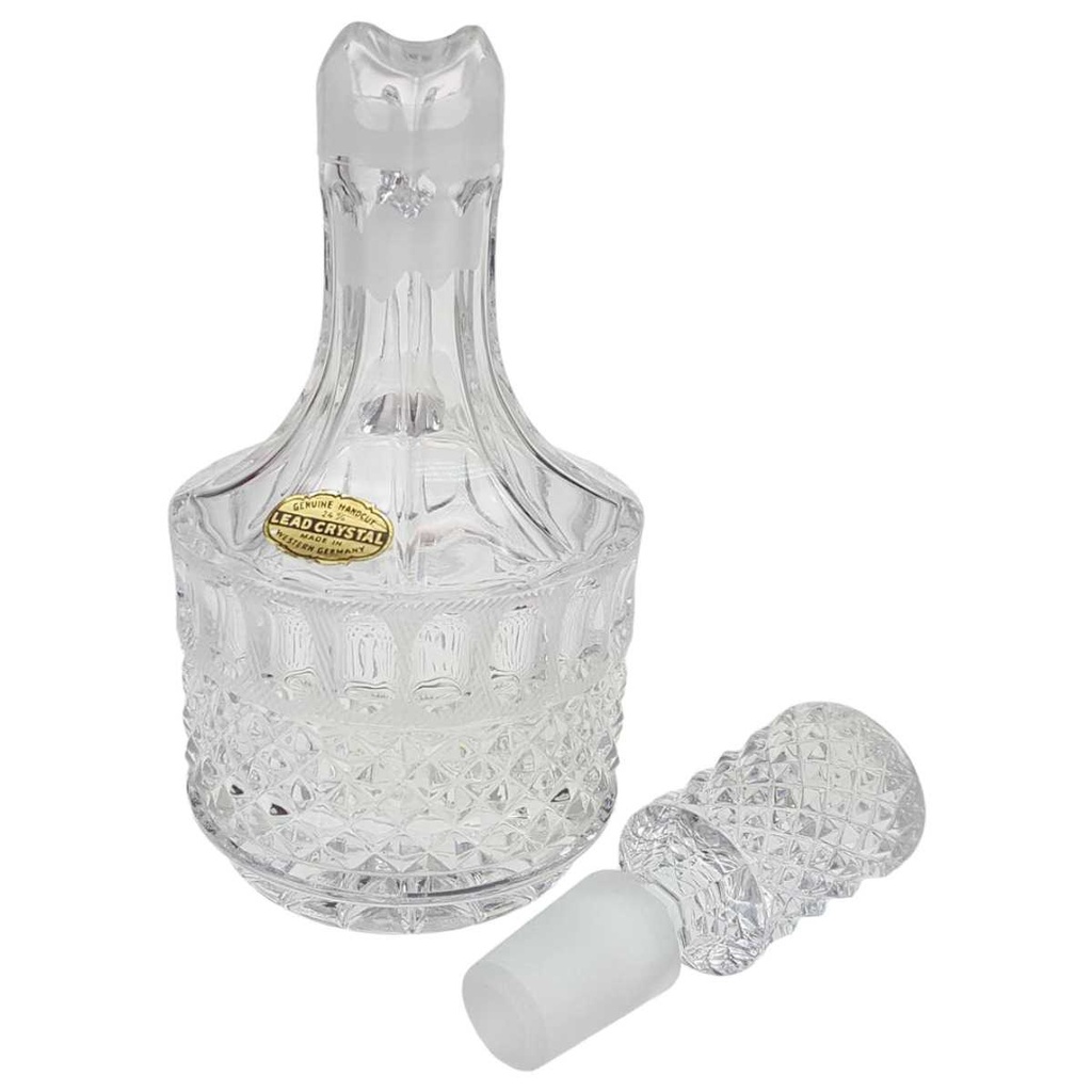 [458169026] Karaffe mit Stöpsel klein 19,5 cm gebraucht - sehr gut Bild 2