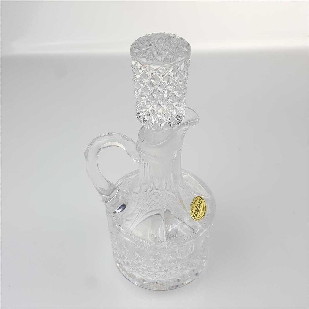 [458169026] Karaffe mit Stöpsel klein 19,5 cm gebraucht - sehr gut Bild 4