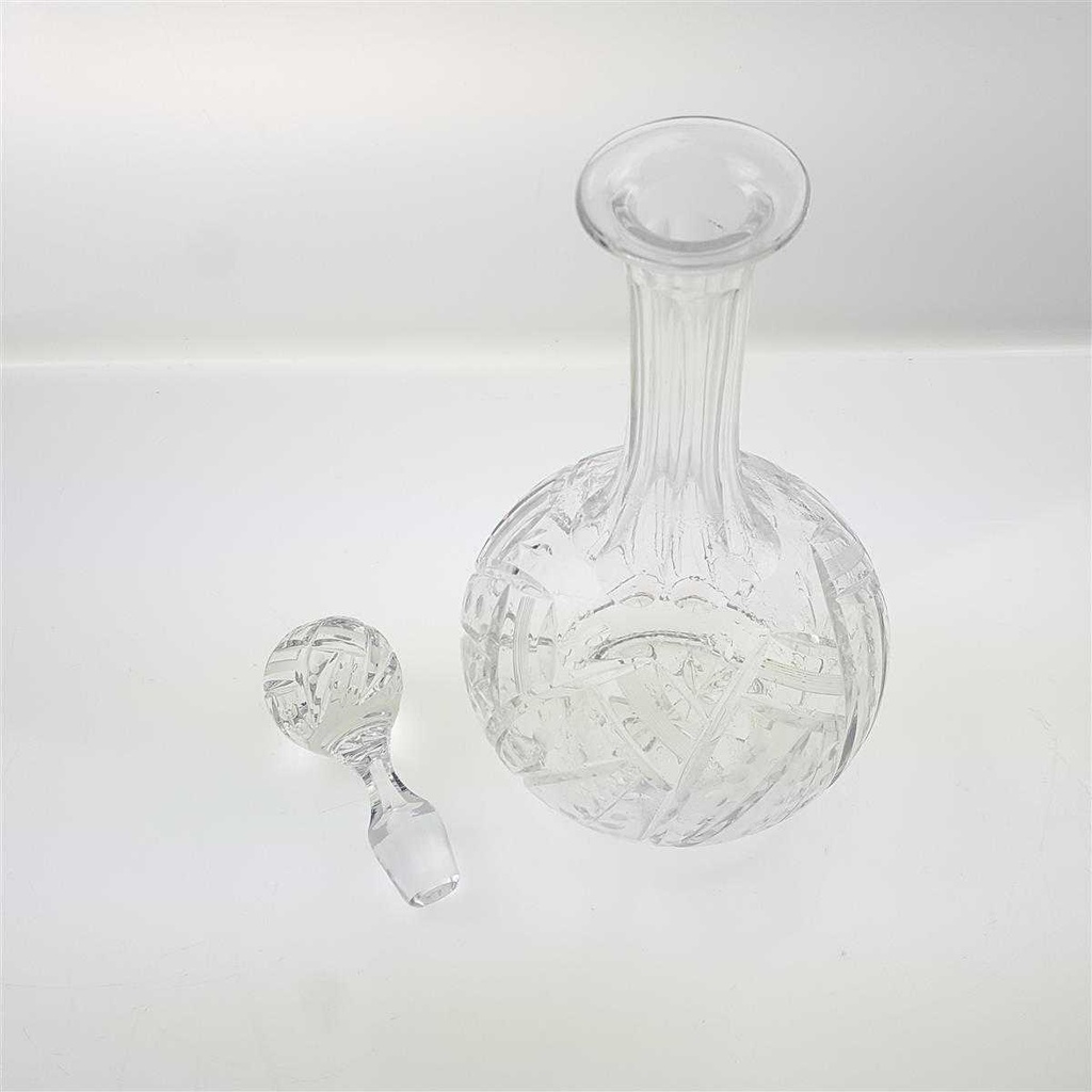 [458169027] Karaffe mit Stöpsel groß 34 cm gebraucht - gut Bild 5