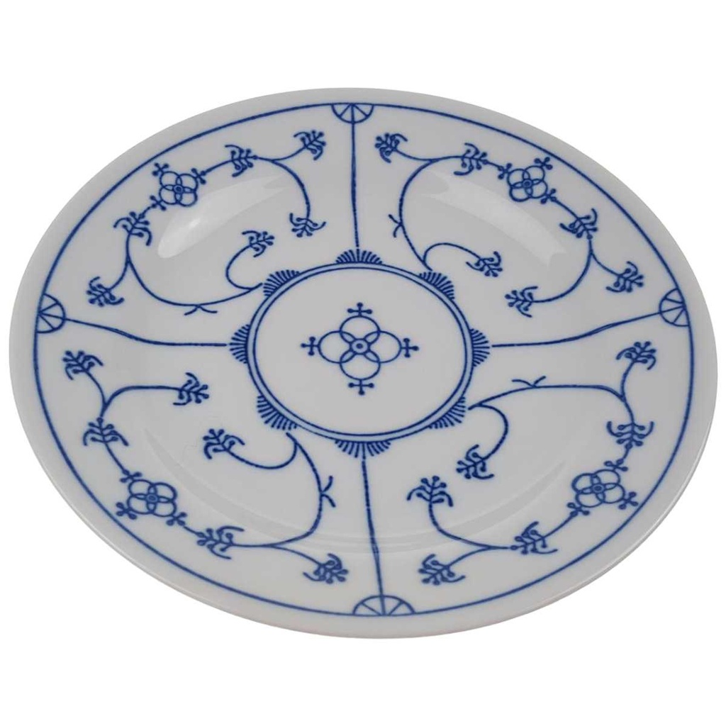 [458169030] Kuchenteller 19 cm Jaeger & Co Indisch Blau Strohblume gebraucht - gut Bild 2