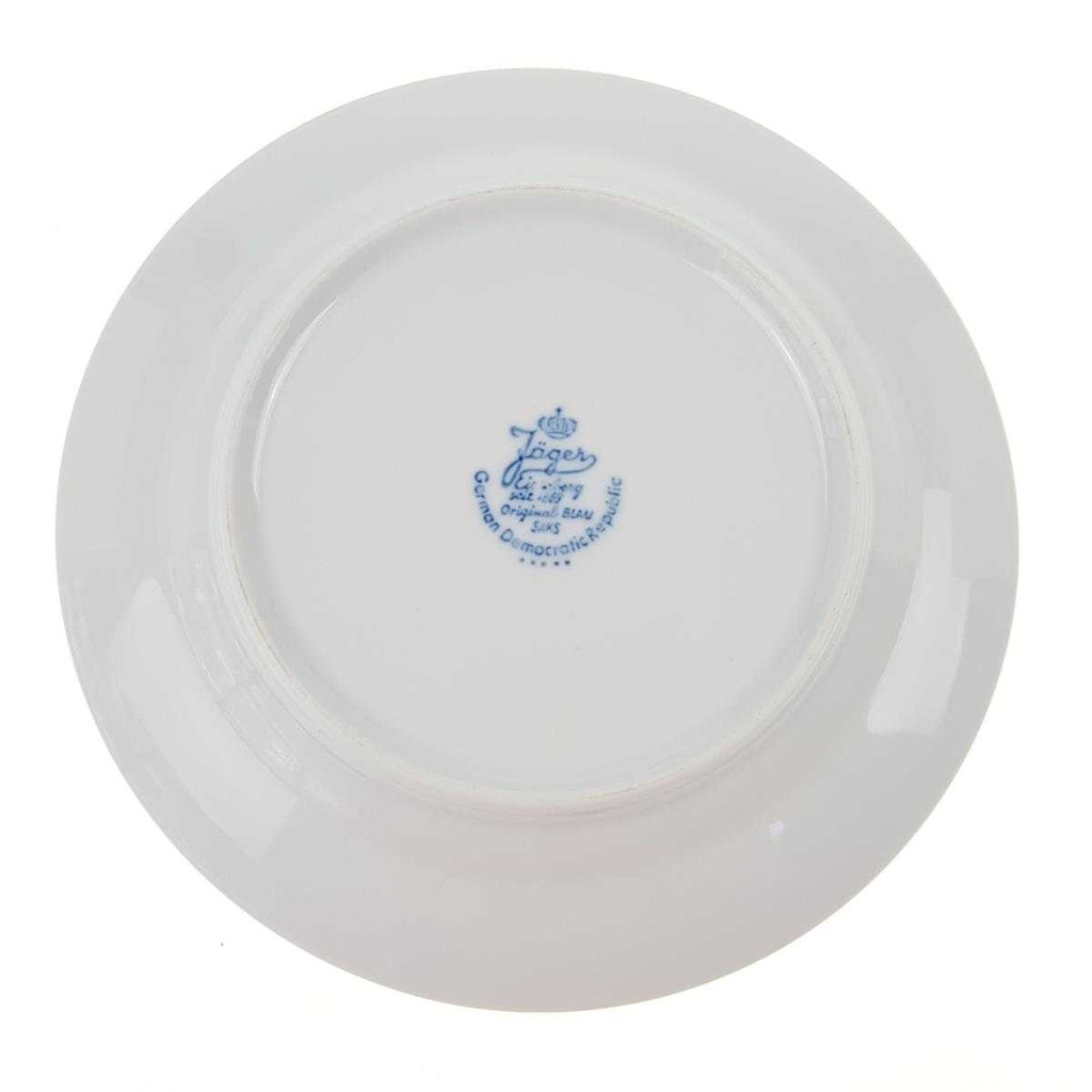 [458169030] Kuchenteller 19 cm Jaeger & Co Indisch Blau Strohblume gebraucht - gut Bild 4