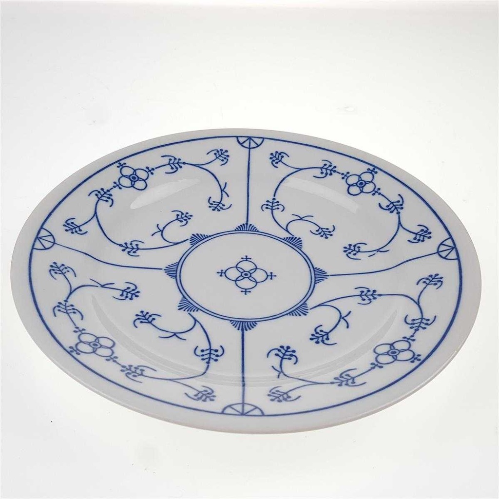 [458169031] Brotteller 17,5 cm Jaeger & Co Indisch Blau Strohblume gebraucht - gut Bild 4
