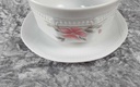 [45816906] Sauciere 1tlg Mitterteich Form 2040 Sissi Rosa Blüte gebraucht - sehr gut Bild 3