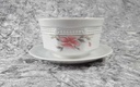 [45816906] Sauciere 1tlg Mitterteich Form 2040 Sissi Rosa Blüte gebraucht - sehr gut Bild 4