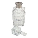 [458169068] Karaffe mit Stöpsel 25,5 cm Silbermontur Transparent gebraucht - gut Bild 4
