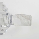 [458169068] Karaffe mit Stöpsel 25,5 cm Silbermontur Transparent gebraucht - gut Bild 5