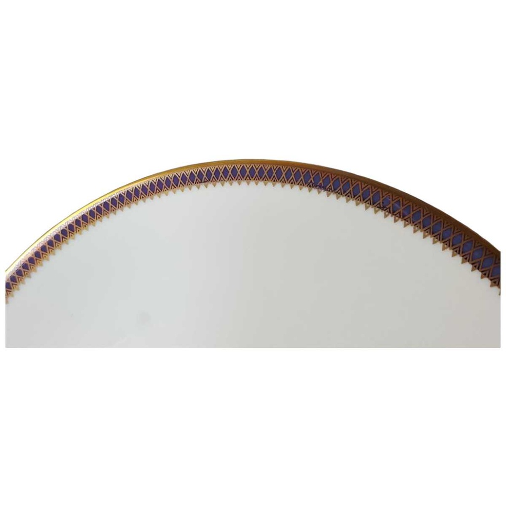 [45816908] Kuchenteller Dessertteller 20 cm Jaeger & Co Magenta Gold Rand gebraucht - gut Bild 2
