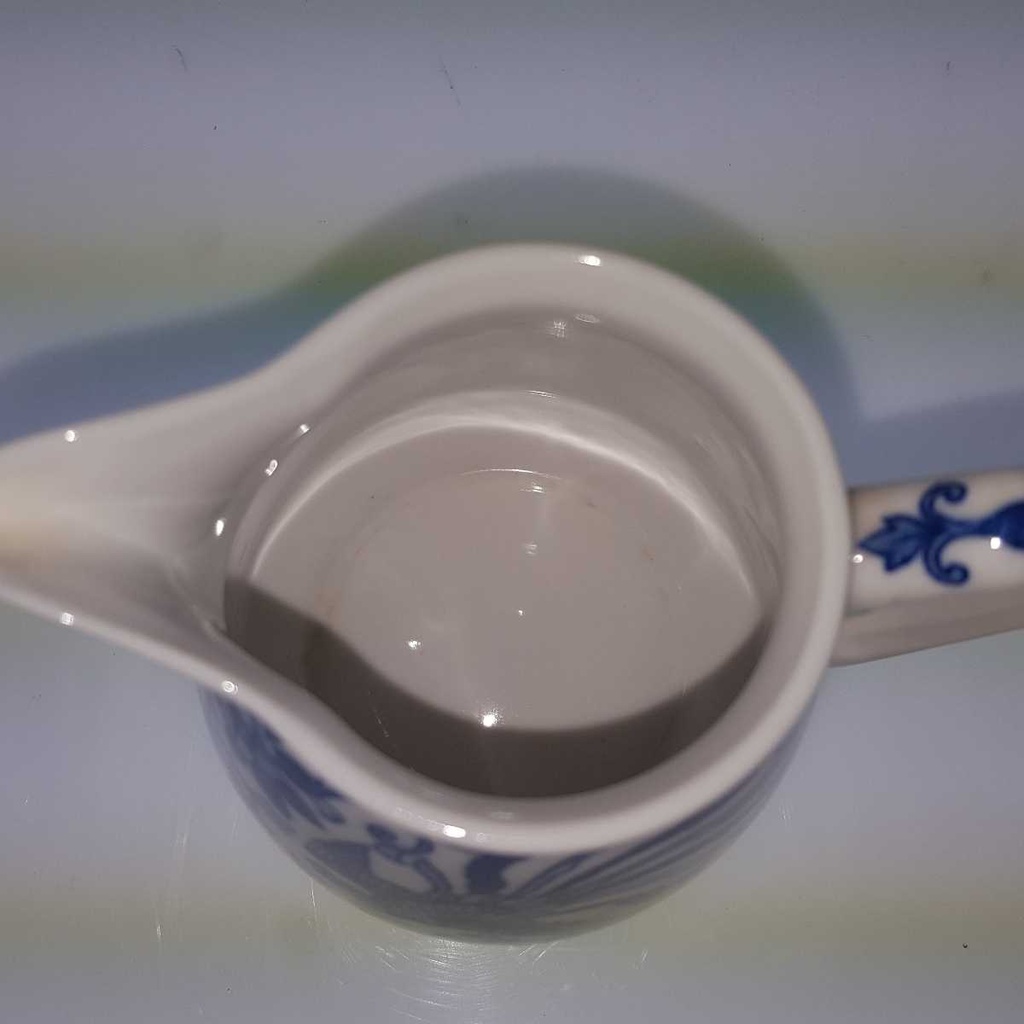 [458169084] Milchkännchen 0,3 L Noritake Japan Howo blau gebraucht - gut Bild 6
