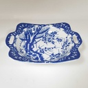 [2119307] 6er Set Schale mit Schälchen Japan China Kirschblüte Blau gebraucht - gut Bild 3