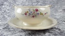 [45816911] Sauciere mit Teller Goldrand 1tlg Edelstein Bavaria Blumendekor 15476 Blumen Elfenbein Beige gebraucht - defekt Bild 5
