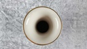 [45816913] Vase Blumenvase Goldrand 30 cm Eschenbach Blumen Elfenbein gebraucht - gut Bild 4