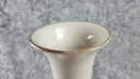 [45816913] Vase Blumenvase Goldrand 30 cm Eschenbach Blumen Elfenbein gebraucht - gut Bild 6