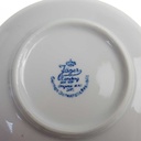 [458169144] Untertasse für Tee 14 cm Jaeger & Co Indisch Blau Strohblume gebraucht - gut Bild 4