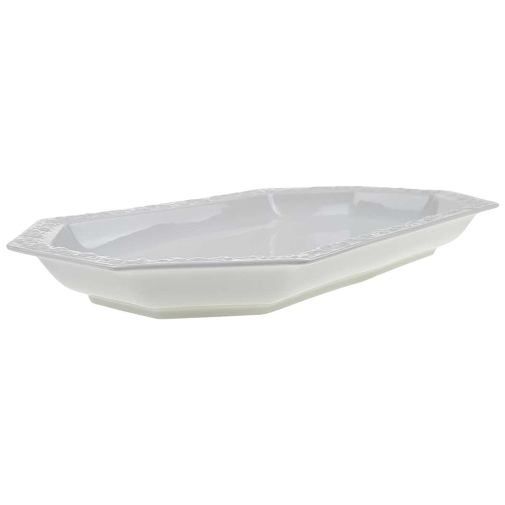[458169146] Fleischplatte 38,5x23,3 cm Rosenthal Maria Weiß I. Wahl gebraucht - gut Bild 2