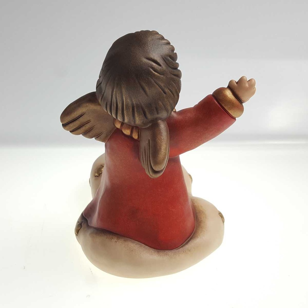 [458169147] Kerzenhalter Figur Skulptur 15 cm Thun Engel auf Wolke gebraucht - sehr gut Bild 4