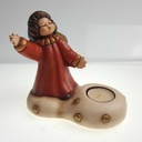 [458169147] Kerzenhalter Figur Skulptur 15 cm Thun Engel auf Wolke gebraucht - sehr gut Bild 5