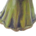 [458169148] Figur Kerzenhalter Skuptur H 14,7 cm Thun Engel grün/rosa/gold Bild 7