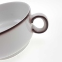 [458169151] Suppentasse Suppenbecher Thomas Porzellan Scandic Shadow braun gebraucht - gut Bild 3