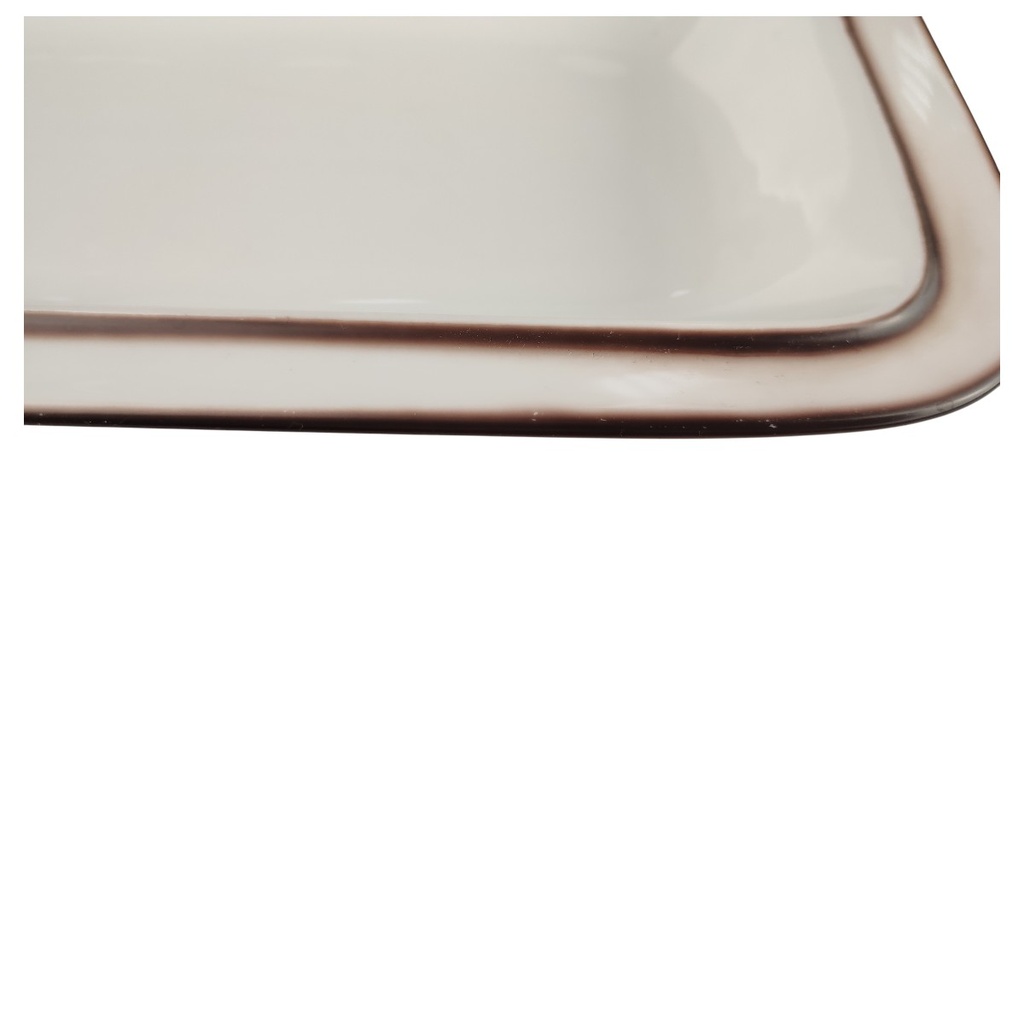 [458169153] Servierplatte 29,3x17,8 cm Thomas Porzellan Scandic Shadow braun Bild 2